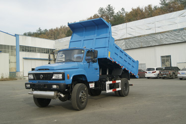 四驱长头单排3110越野自卸车_东风EQ1093越野底盘改装_矿山自卸车改装厂家