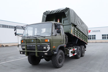6×6自卸汽车六驱2102G工矿专用车_东风153越野自卸车_东风军车底盘改装
