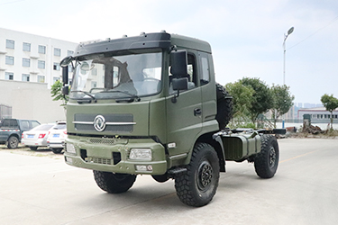 东风4×4越野专用车底盘_16吨专用车底盘改装_四驱出口型底盘定制 