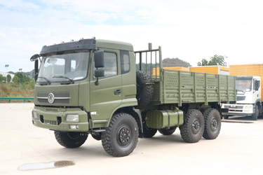 6×6平头排半246运兵车_六驱越野货车工矿车_东风平头EQ2102平头越野卡车