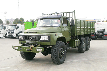 六驱EQ2100E6D越野专用卡车_东风6×6尖头140运输车_经典190马力长头军车载货车