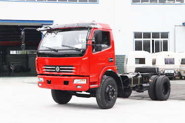 4×2左/右舵160马力小型卡车底盘出口_小微卡底盘改装厂家_东风轻卡底盘改装