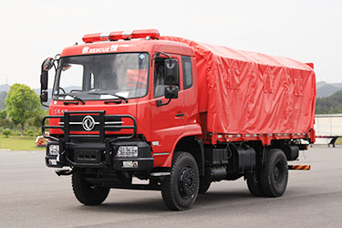 东风天锦4×2紧急救援车_国六后双胎道路专用转运车_可定制4×4越野地震火灾急救车
